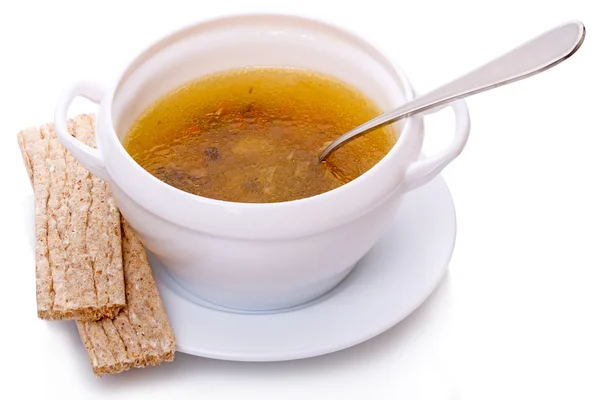 Bowl of soup — Stock Photo, Image