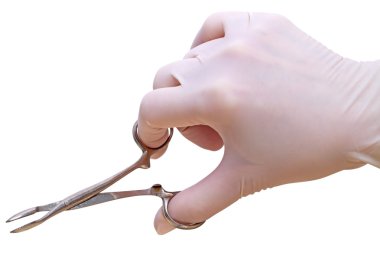 Cerrahi Klipsli eldiven el