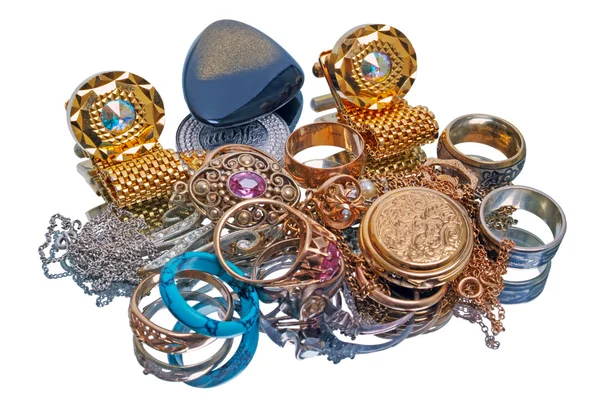 Pile of jewelry — Stock Photo, Image