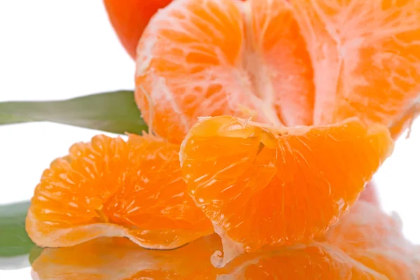 Juicy slices of mandarin — Stock Photo, Image