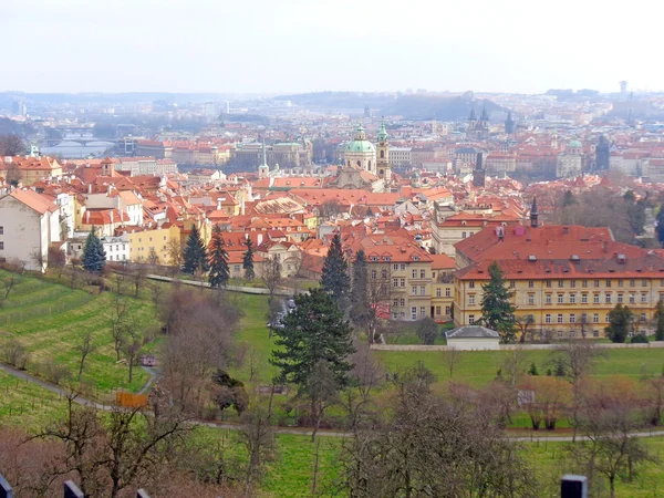 Prag tepeden görünüm — Stok fotoğraf