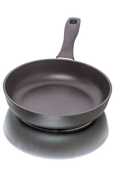 Heavy pan with non-stick coating — Stock Photo, Image