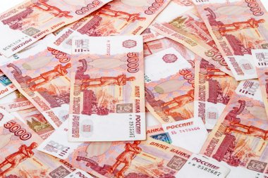 Rus kağıt para 5000 ruble 