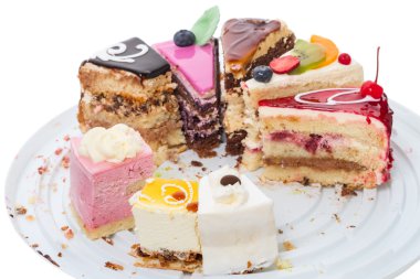 Kalır ve adet değildir pastayı yemiş