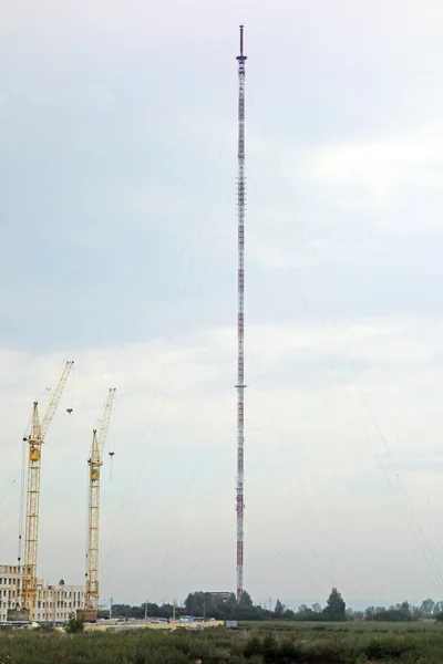 Teleconmutación de mástil alto — Foto de Stock