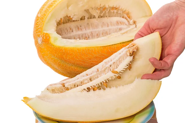 Ripe juicy melon — Stock Photo, Image