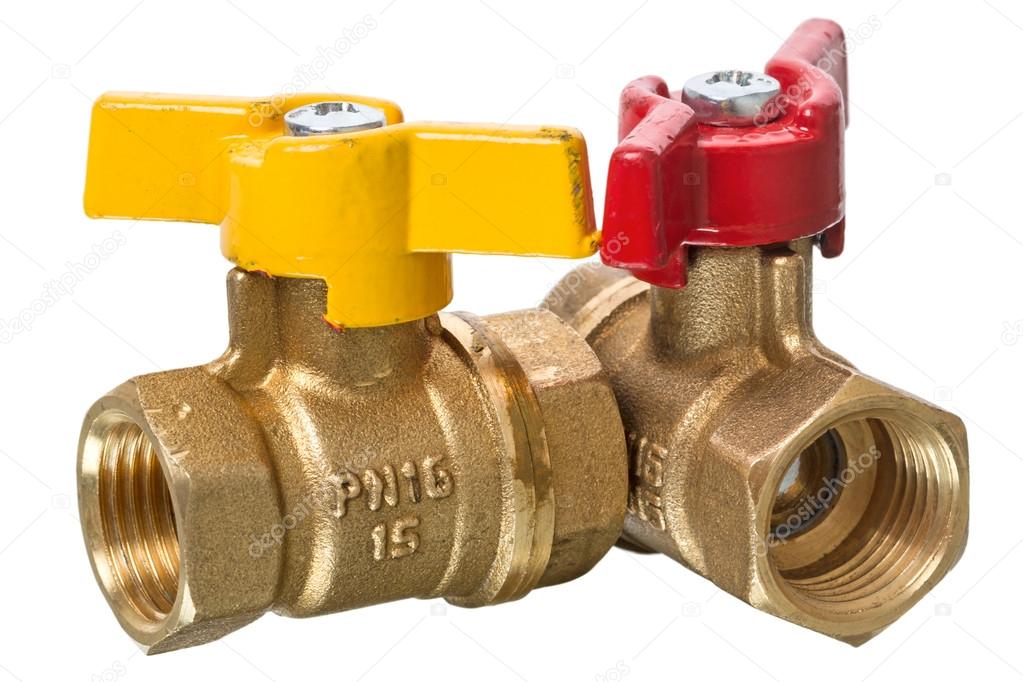 Gas valve and tap water