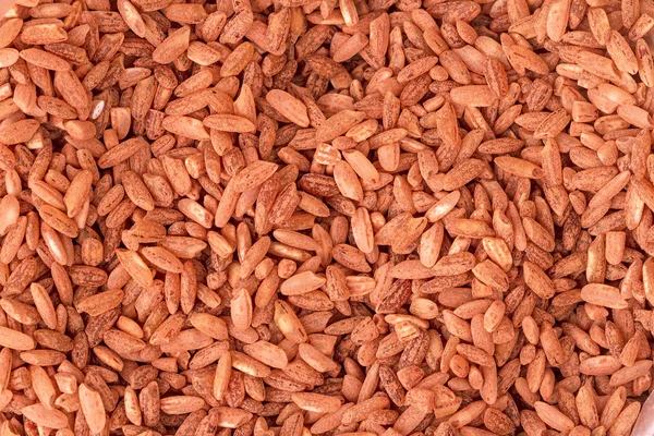 Contexto do arroz vermelho — Fotografia de Stock