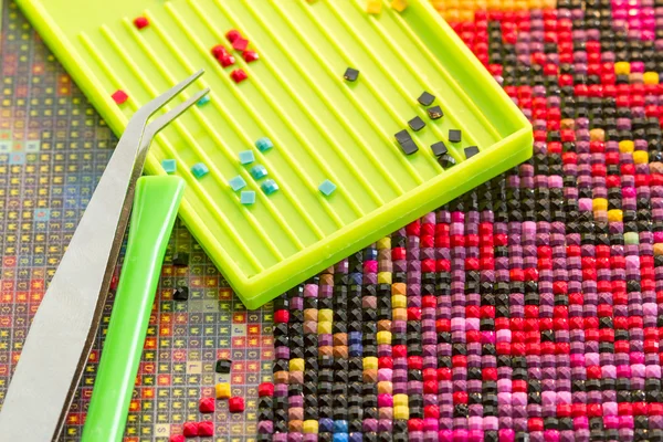 DIY elmas resim portre