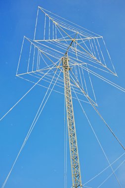 Beş grup içine iki kare antendir