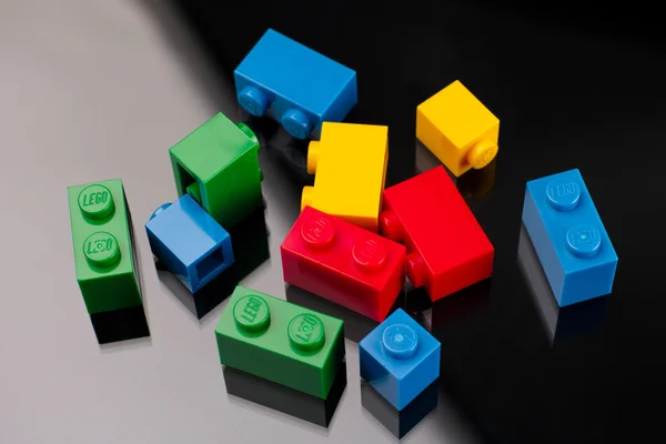 Mattoni Lego colorati — Foto Stock