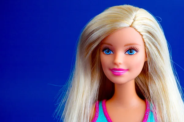 Retrato de boneca Barbie Imagem De Stock