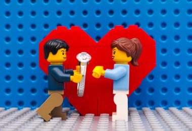Lego kılıyor yüzükle evlenme teklifi