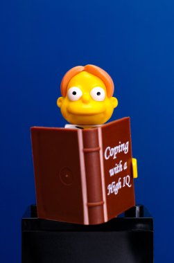 Lego Martin Prince kitap ile