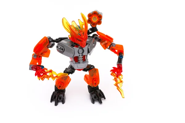 Lego Bionicle koruyucu ateş — Stok fotoğraf