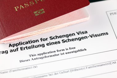 Schengen vize ve pasaport için başvuru