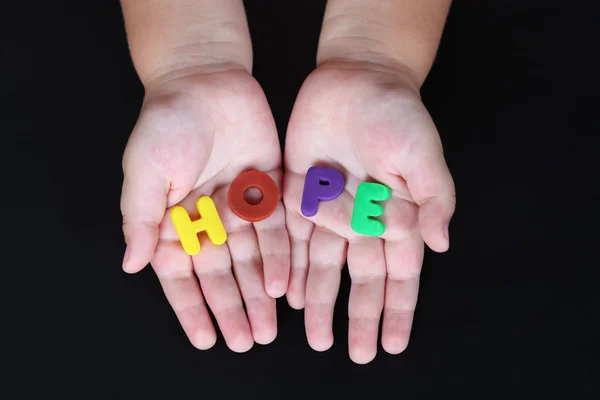 Esperança da criança — Fotografia de Stock
