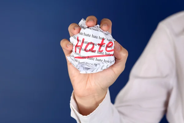 Hate — Stock Photo, Image