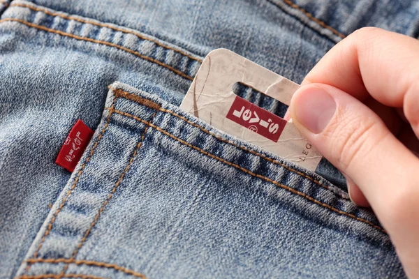 Levi's Jeans — Stockfoto