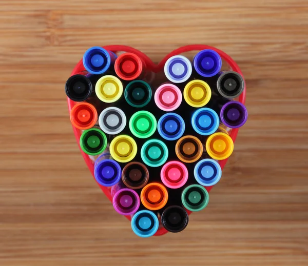 I love markers — Stock Photo, Image