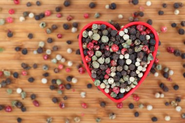 Karışık peppercorns seviyorum 