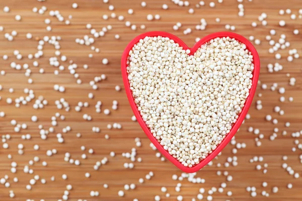 Ich liebe quinoa — Stockfoto