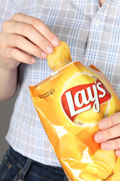 Lay's Potato Chips — Stock Photo, Image