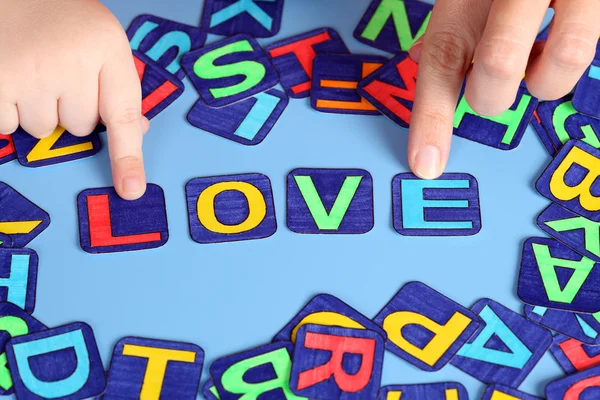 Mother's and child's love — Stock Photo, Image