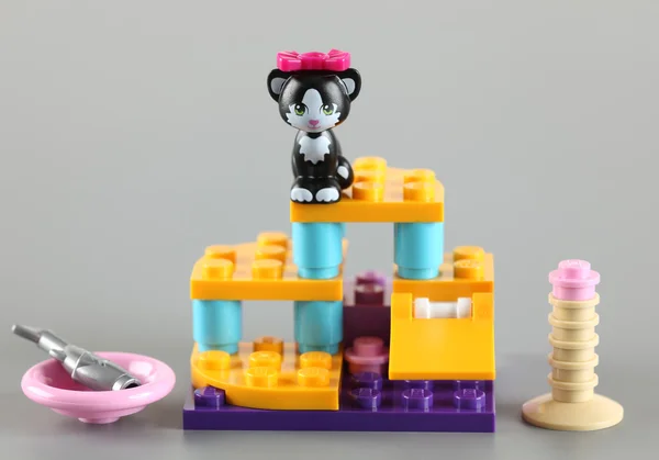 Lego vrienden instellen van kat Speeltuin — Stockfoto