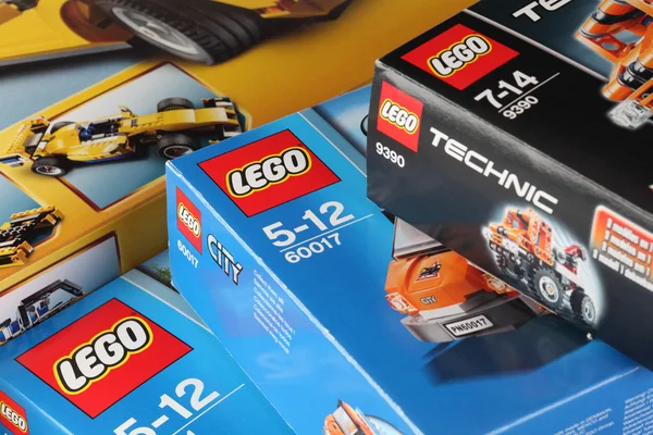 LEGO-laatikot — kuvapankkivalokuva