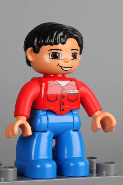 Lego Duplo figura homem — Fotografia de Stock