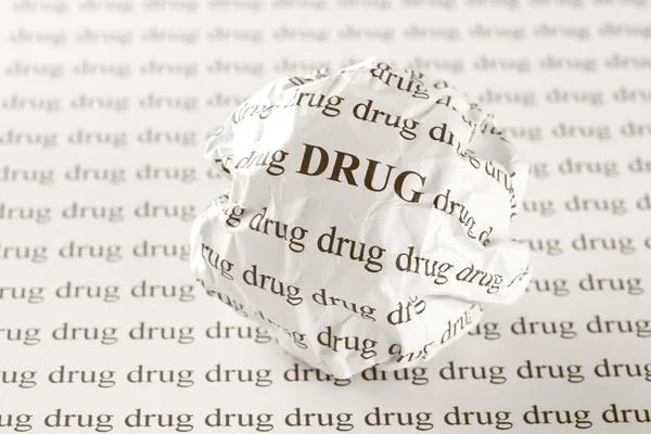 Fermare la droga — Foto Stock