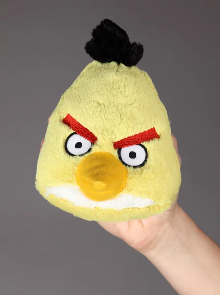 Мягкая игрушка Angry Birds — стоковое фото
