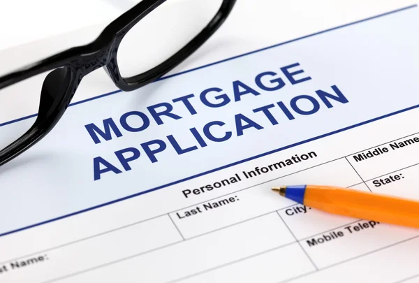 Mortgage application form — Stock Photo, Image