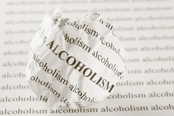 Stop Alcoholism — Stock Photo, Image