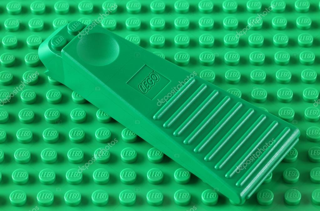 green lego brick separator