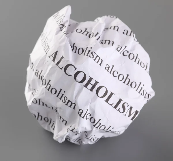 Stoppa alkoholism — Stockfoto