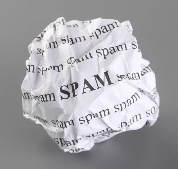 Σταματήσει spam — Φωτογραφία Αρχείου