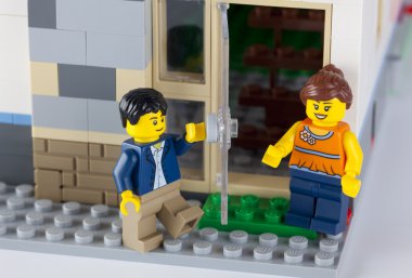 Lego çift evinin yakınında