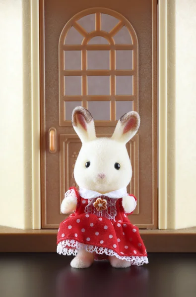 Sylvanian familie konijn speelgoed — Stockfoto