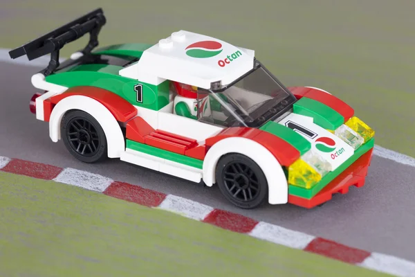 Carro de corrida de Lego — Fotografia de Stock