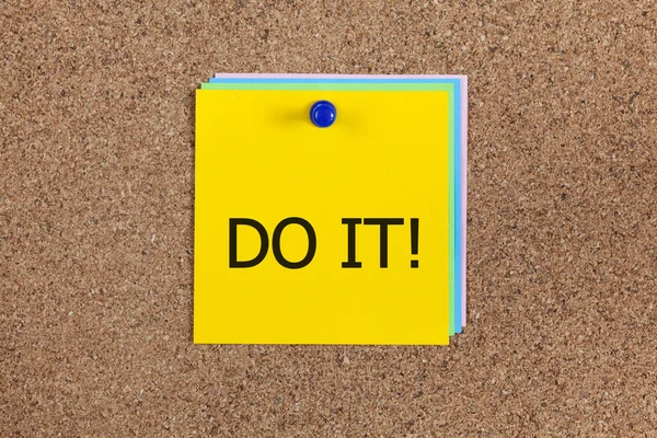 Do it! on corkboard