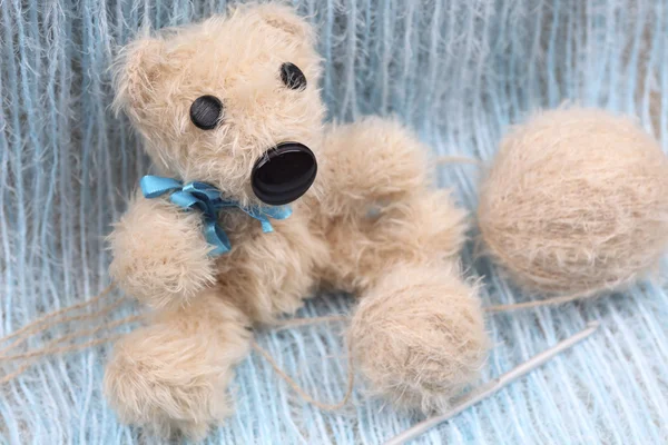 Handgemaakte Teddy Bear — Stockfoto