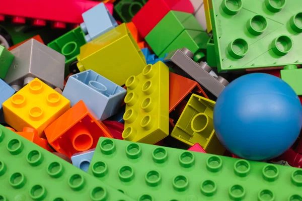 Lego Duplo блоків та іграшки — стокове фото