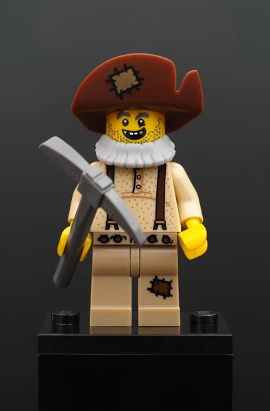 Lego Prospector minifiguur — Stockfoto