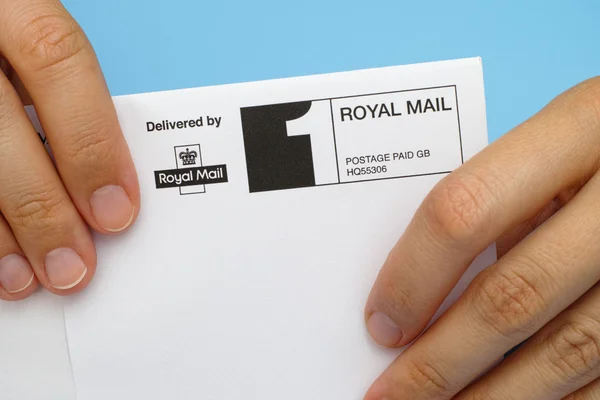 Envelope delivered by Royal Mai — Φωτογραφία Αρχείου