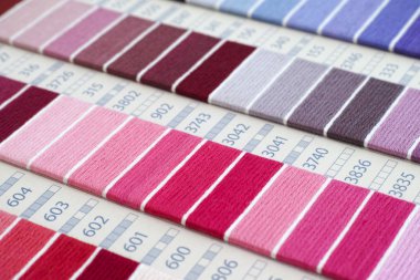 DMC pamuk gölge kartı telli. 