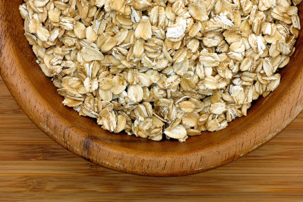 Oatmeal in a bowl — Stock Photo, Image