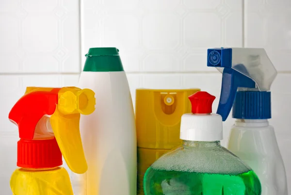 Cleaning Products. Closeup — Stock Photo, Image