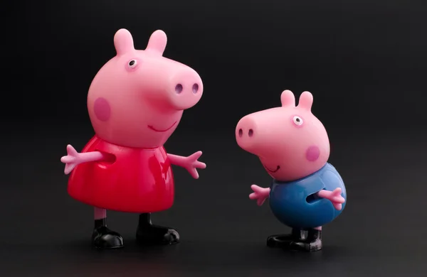 Peppa Pig ve George domuz